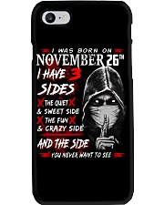 NOVEMBER MAN 3 SIDE 26TH Phone Case thumbnail