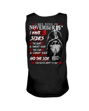 NOVEMBER MAN 3 SIDE 05TH Unisex Tank thumbnail