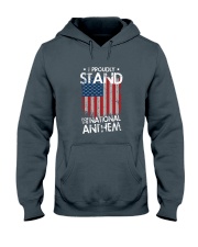 I Proudly Stand For The National Anthem Hooded Sweatshirt thumbnail