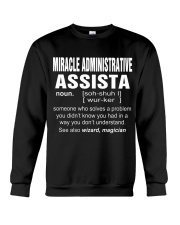 HOODIE MIRACLE ADMINISTRATIVE ASSISTA Crewneck Sweatshirt thumbnail