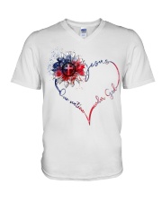 Jesus V-Neck T-Shirt tile