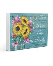 FAITH - LOVE - HOPE - FAMILY Gallery Wrapped Canvas Prints tile