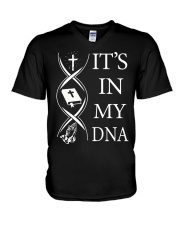 Its in my DNA V-Neck T-Shirt tile