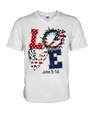 LOVE V-Neck T-Shirt tile
