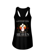 SAVED BY GOD Ladies Flowy Tank tile