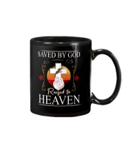 SAVED BY GOD Mug tile