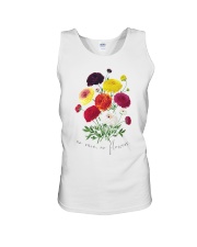 Flowers Unisex Tank tile