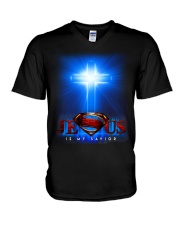 JESUS V-Neck T-Shirt tile