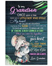 TO MY GRANDSON 11x17 Poster front