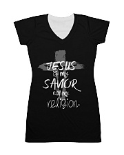 Jesus is my Savior NOT my Religion All-Over Dress tile