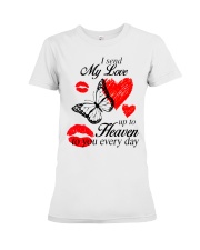 I SEND MY LOVE Premium Fit Ladies Tee tile