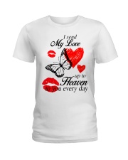 I SEND MY LOVE Ladies T-Shirt tile