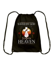 SAVED BY GOD Drawstring Bag tile