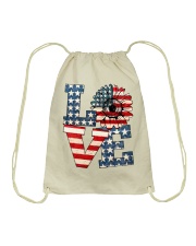 LOVE 3 Drawstring Bag tile