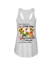 HELLO TODAY Ladies Flowy Tank tile