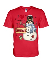 Grandma V-Neck T-Shirt tile