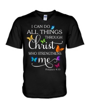 CHRIST V-Neck T-Shirt tile