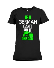 GERMAN FUNNY Premium Fit Ladies Tee thumbnail