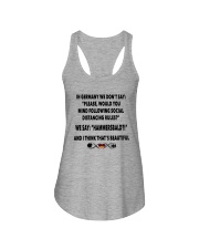 IN GERMAY WE DON'T SAY Ladies Flowy Tank tile