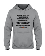 IN GERMAY WE DON'T SAY Hooded Sweatshirt tile