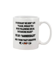 IN GERMAY WE DON'T SAY Mug tile