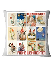 GERMAN MERRY CHRISTMAS Square Pillowcase front