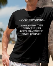 SOCIAL DISTANCING SOMETING THIS GERMAN Classic T-Shirt lifestyle-mens-crewneck-front-11