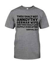 GERMAN WIFE Classic T-Shirt front