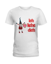GERMAN I LOVE YOU Ladies T-Shirt thumbnail