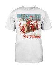 GERMAN MERRY CHRISTMAS VINTAGE Classic T-Shirt thumbnail
