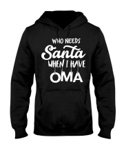 GERMAN CHRISTMAS SWEATER PATTERN FUNNY Hooded Sweatshirt thumbnail