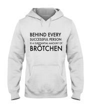 BEHIND EVERY SUCCESSFUL PERSON IS A SUBSTANTIONAL Hooded Sweatshirt tile