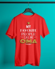 MY FAVORITE PEOPLE CALL ME OMA Classic T-Shirt lifestyle-mens-crewneck-front-3