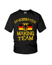 SAUERBRATEN MAKING TEAM Youth T-Shirt thumbnail