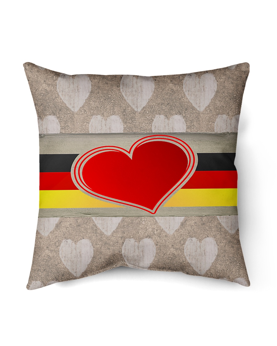 GERMANY LOVE Indoor Pillow - 16” x 16”