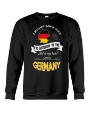 I AM IN GERMANY Crewneck Sweatshirt thumbnail