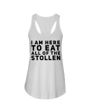 I AM HERE TO EAT ALL OF THE STOLLEN Ladies Flowy Tank thumbnail