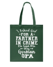 OPA FUNNY PARTNER IN CRIME Tote Bag thumbnail