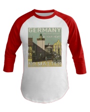 GERMAN VINTAGE POSTER Baseball Tee thumbnail