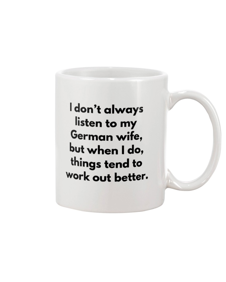 GERMAN WIFE BETTER Mug