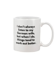 GERMAN WIFE BETTER Mug front