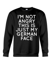 GERMAN FACE FUNNY Crewneck Sweatshirt thumbnail
