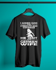 GERMAN WIFE Classic T-Shirt lifestyle-mens-crewneck-front-3