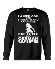 GERMAN WIFE Crewneck Sweatshirt thumbnail