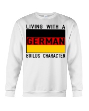 LIVING WITH A GERMAN Crewneck Sweatshirt thumbnail