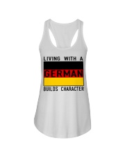 LIVING WITH A GERMAN Ladies Flowy Tank thumbnail