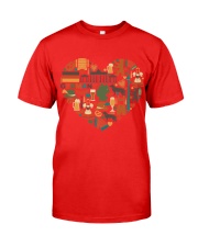 GERMANY HEART Classic T-Shirt tile