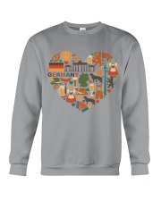 GERMANY HEART Crewneck Sweatshirt tile