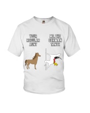 YOUR REGULAR AUNT ME THE GERMAN TANTE Youth T-Shirt thumbnail