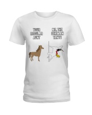 YOUR REGULAR AUNT ME THE GERMAN TANTE Ladies T-Shirt thumbnail